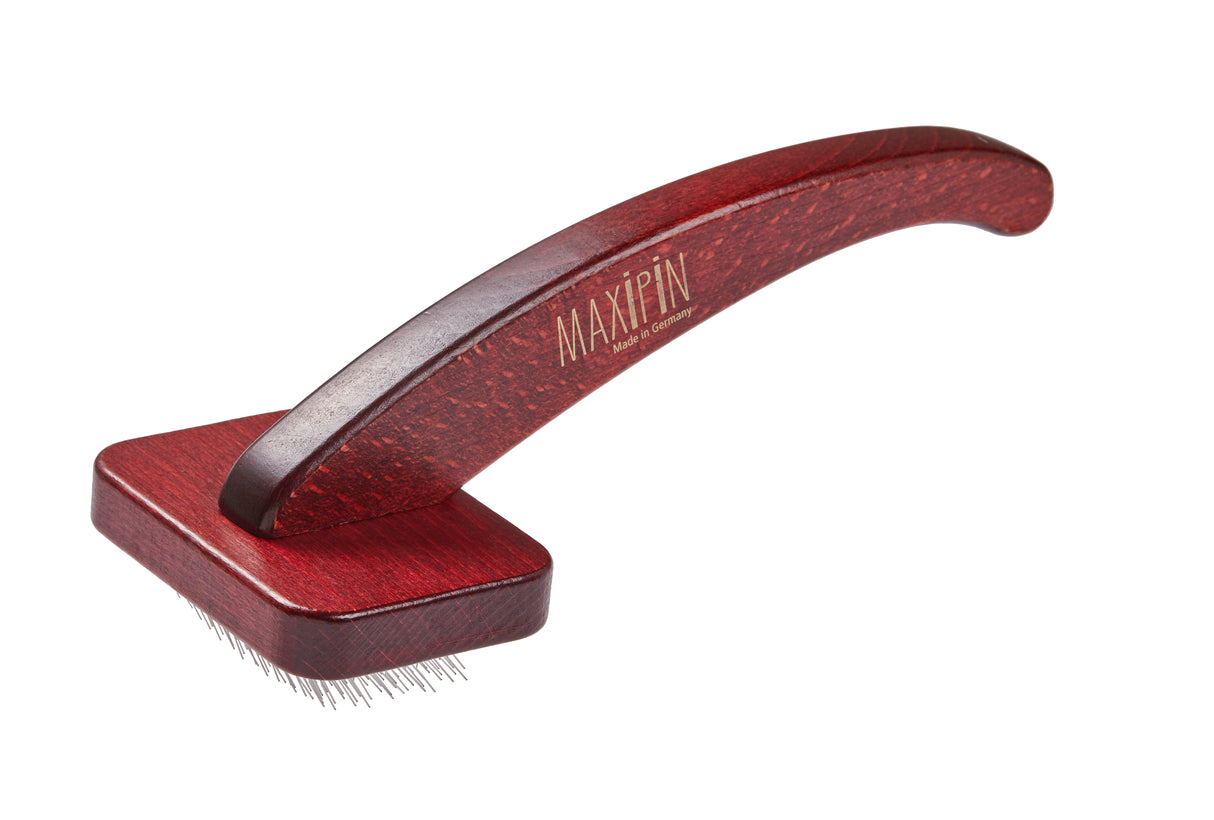 MAXIPIN Slicker-Haarbürste für Hunde und Katzen - Größe S