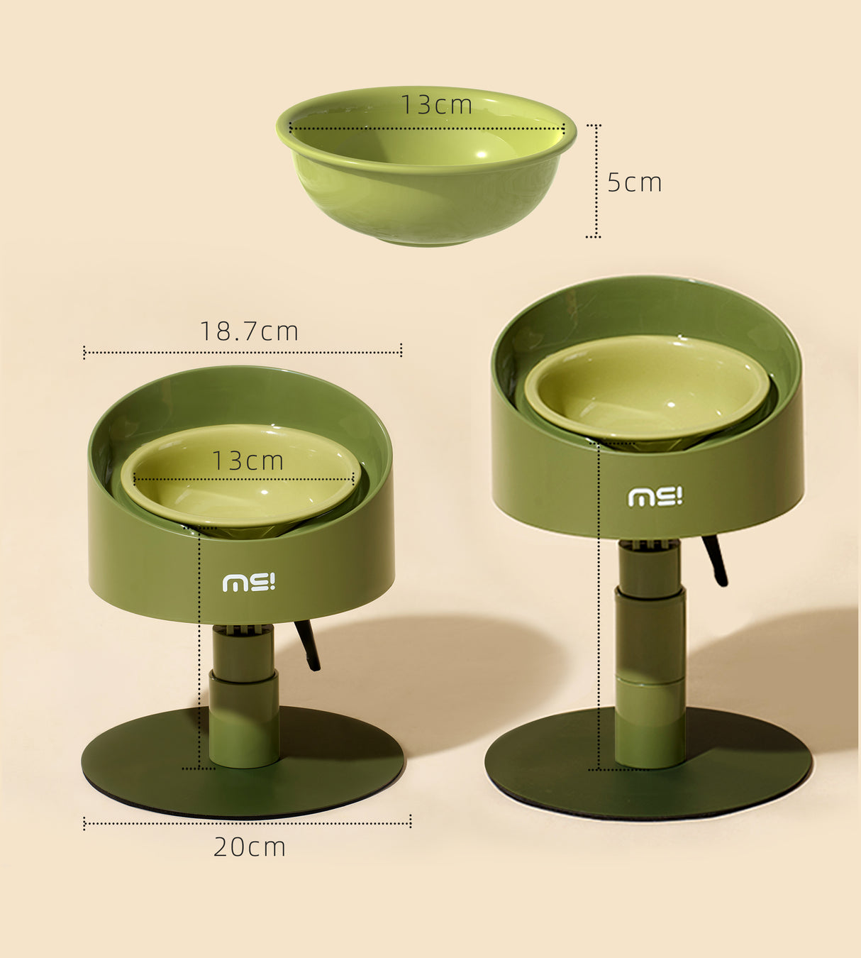 Makesure ergonomisch kattenschaaltje - SpirePets