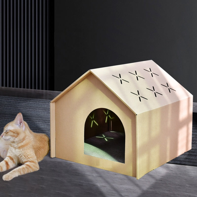 Kattenhuis van karton - Krab en speelhuisje voor katten - SpirePets