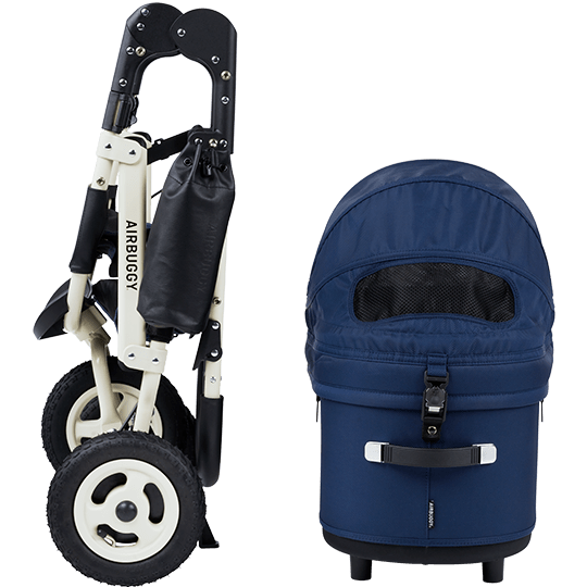 AirBuggy DOME 3 Premier Set Large - Navy Blue - SpirePets