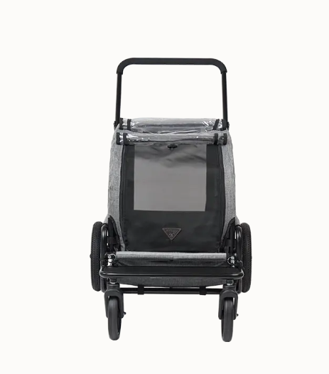 AirBuggy Kinderwagen-Set Erdgrau – Reisen Sie komfortabel mit Ihrem Haustier