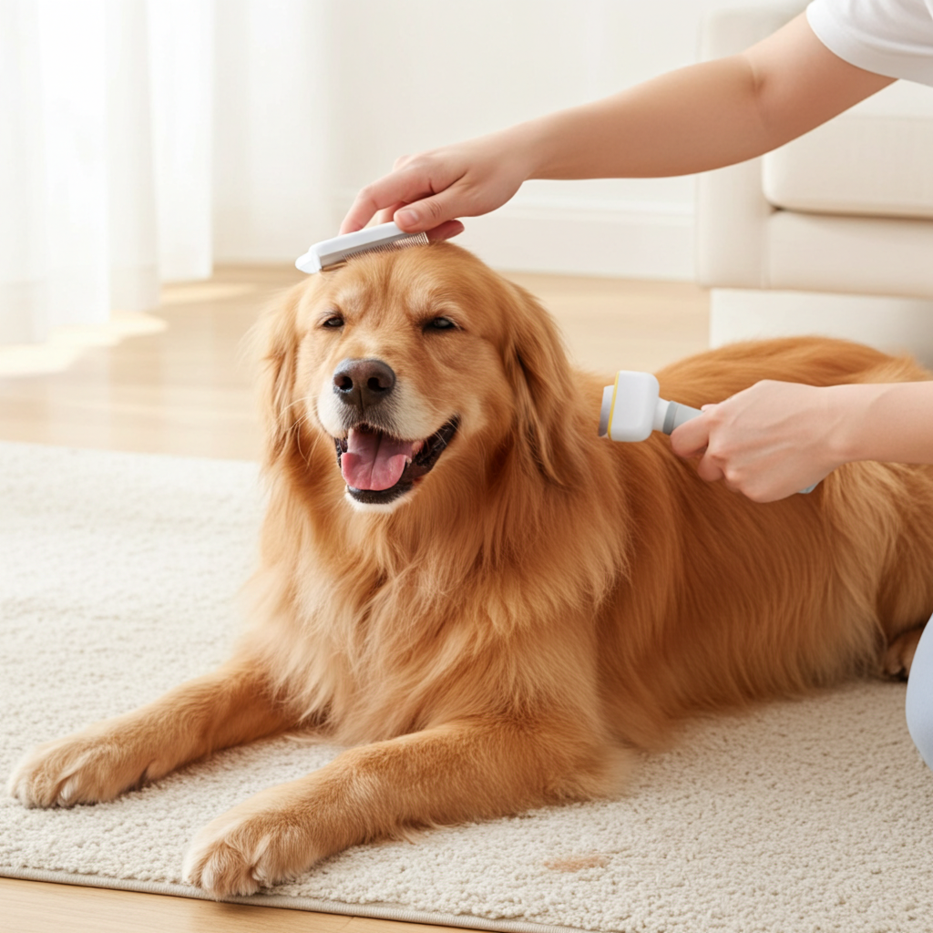 Fellkamm – Entwirrungskamm für Haustiere