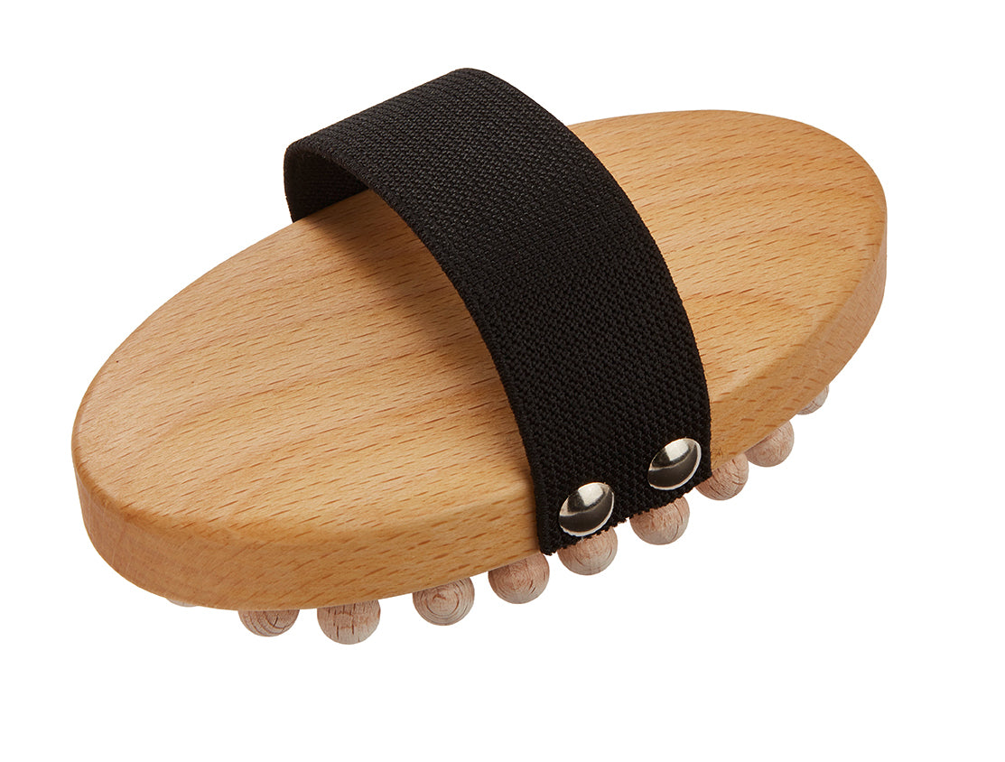 Hundemassagebürste aus Buchenholz