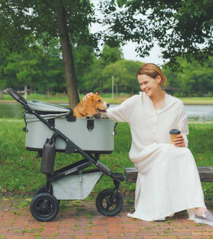 AirBuggy DOME 3 Groß – Kakao