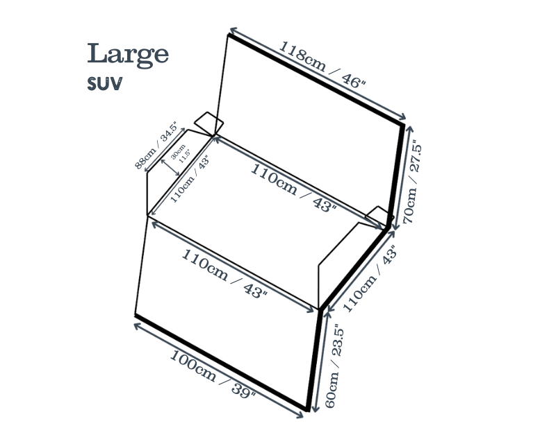 Henry Wag Kofferraum- und Stoßstangenschutzabdeckung