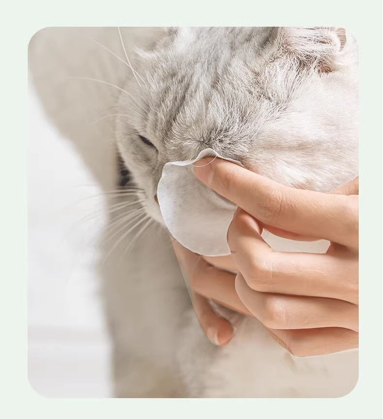 Augenreinigungstücher für Haustiere – 130 Stück