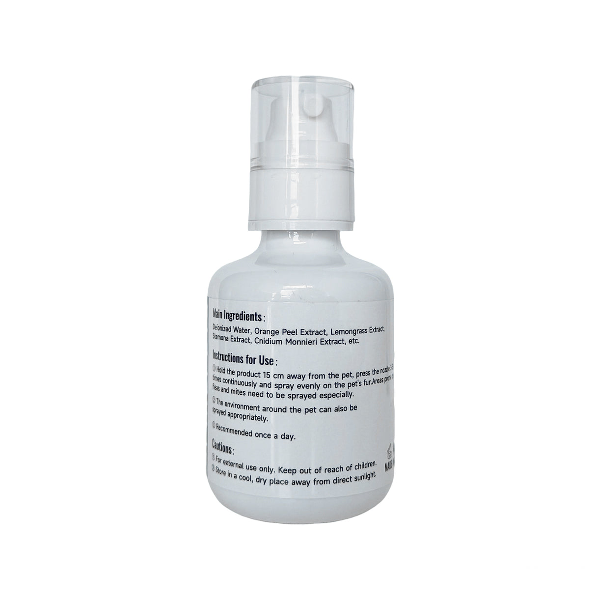 Natuurlijke Anti-Oormijt & Vlooien Spray – 150ml