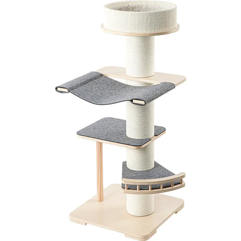 Honeypotcat Kattenboom - krabpaal met kattenmand - SpirePets