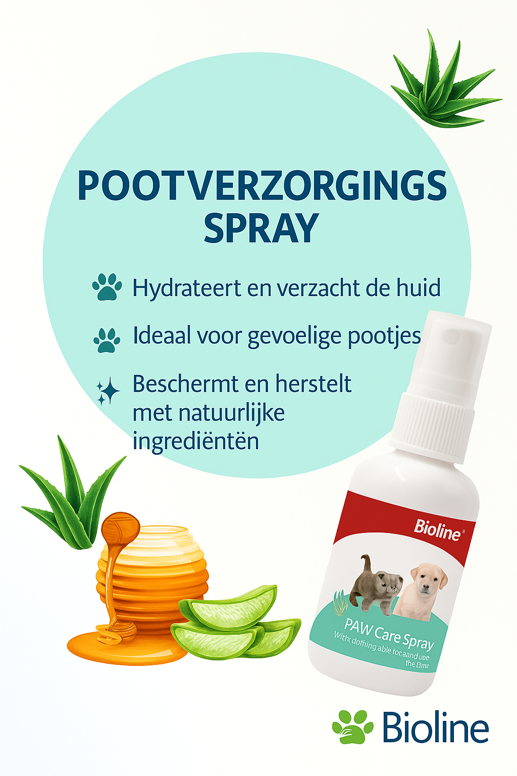 Pfotenpflege – Fußsohlenspray 50 ml für Hunde und Katzen