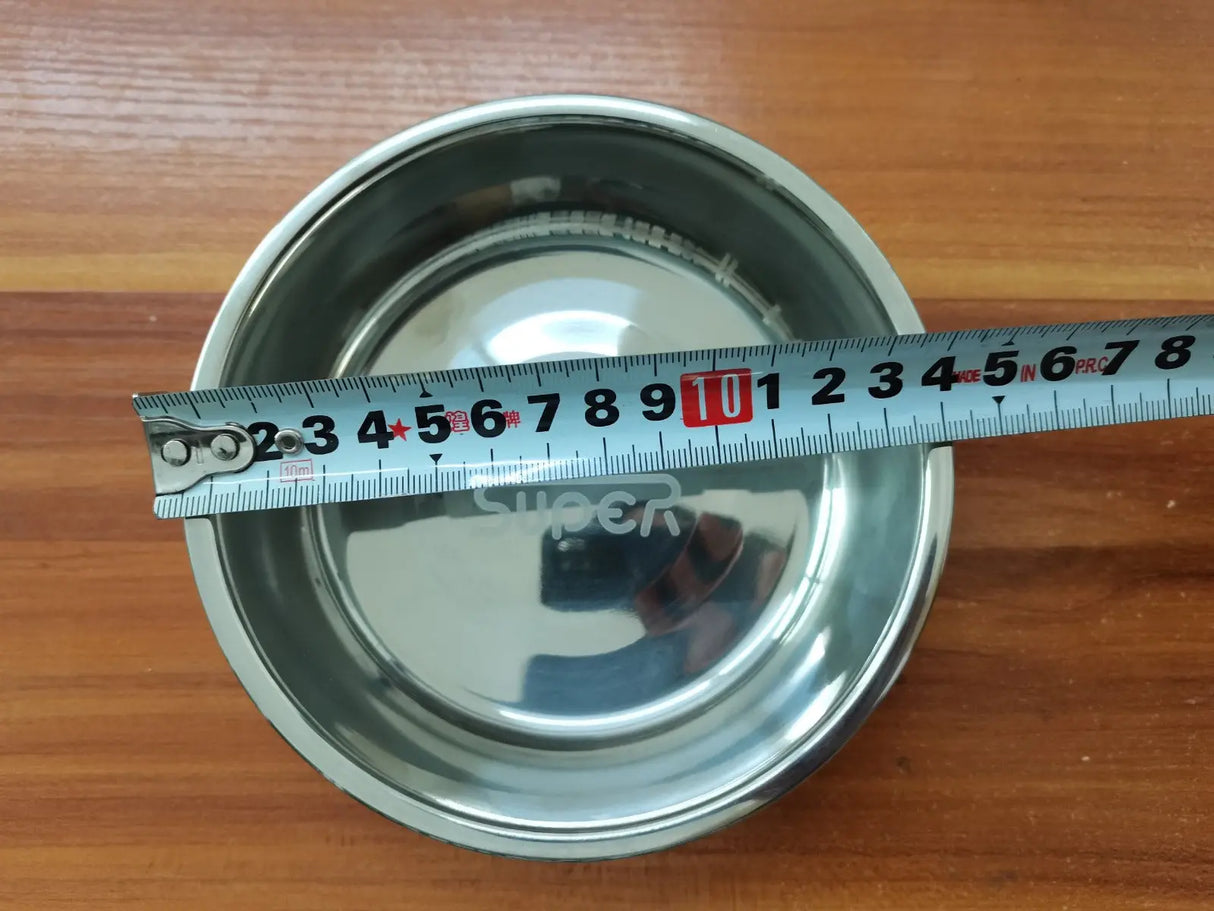 Voerbak hond - RVS drink- voerbak - Maat S - SpirePets