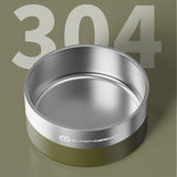 Anti-slip RVS voerbak set – Stevig & stijlvol in donkergroen - SpirePets