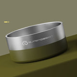 Anti-slip RVS voerbak set – Stevig & stijlvol in donkergroen - SpirePets