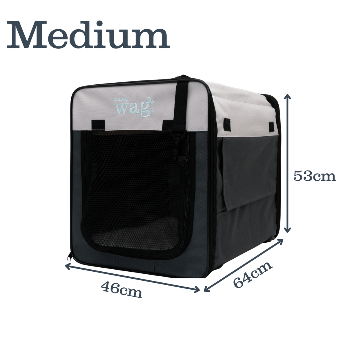 Henry Wag Opvouwbare Bench Hond - Reisbench M - SpirePets