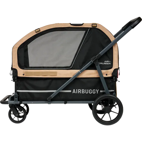 AirBuggy Kinderwagen-Set Erdgrau – Reisen Sie komfortabel mit Ihrem Haustier
