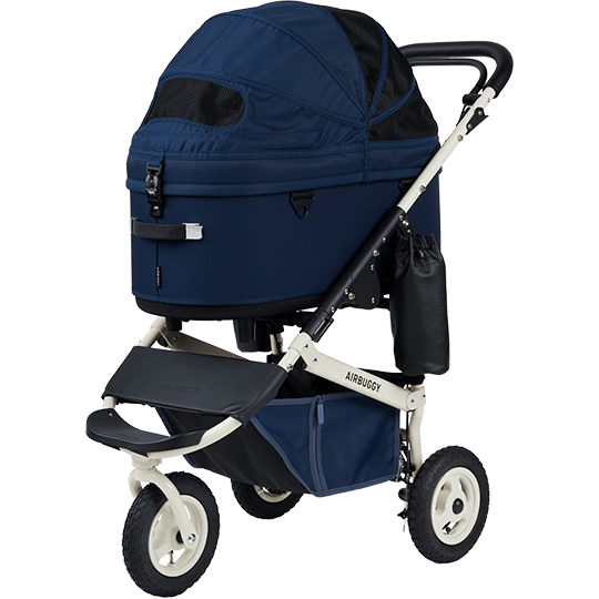 Air Buggy Dome 3 Premier Set Large Navy Blue – Luxe comfort voor jouw huisdier