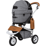 Air Buggy Dome 3 Regular Earth Grey – Comfortabele en stijlvolle hondenbuggy