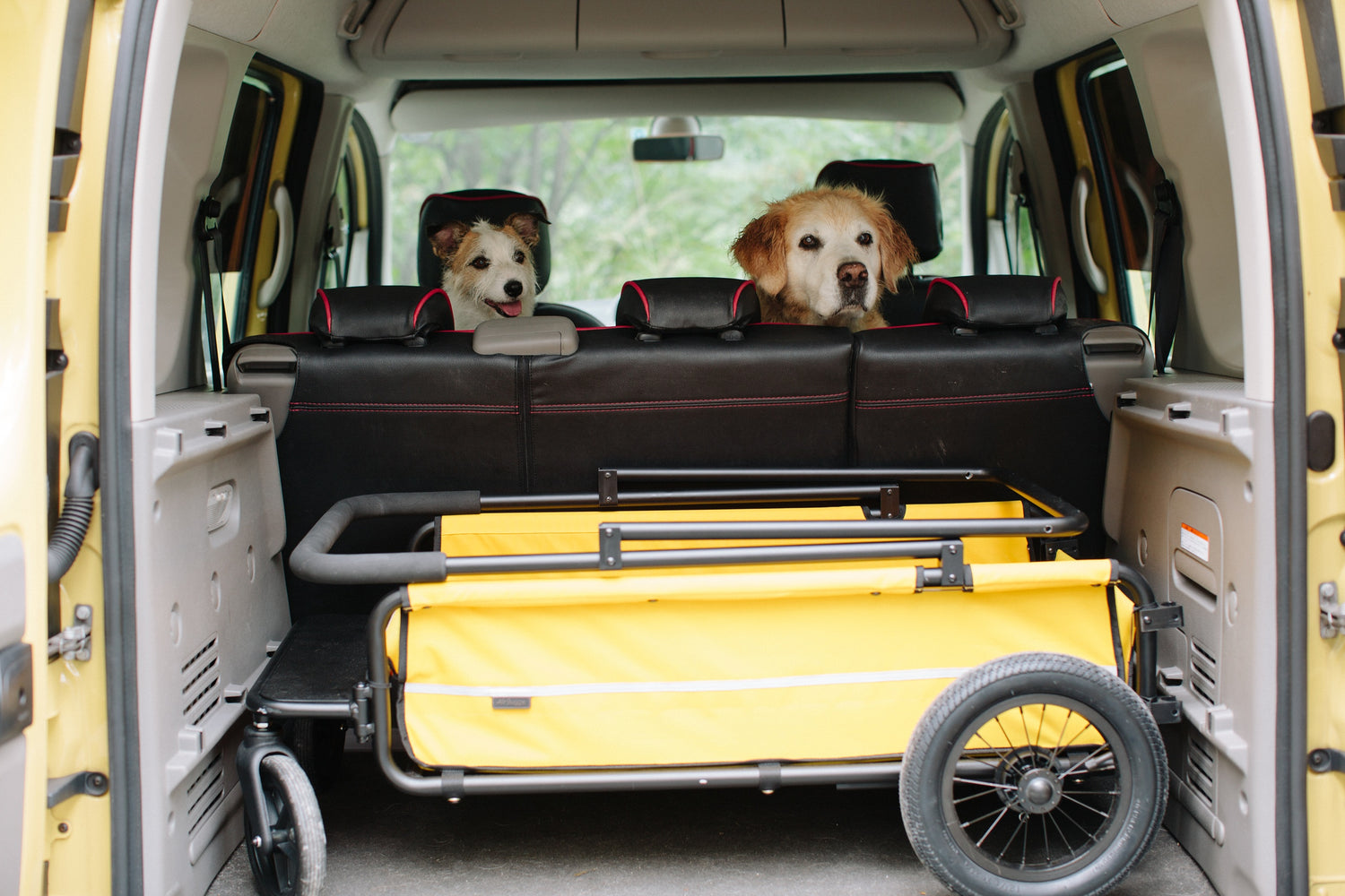 AIRBUGGY Carriage Set Moss Green – Luxe Hondenbuggy