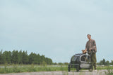 AIRBUGGY Carriage Set Moss Green – Luxe Hondenbuggy