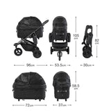 AirBuggy DOME 3 Large – Salmon Berry – Luxuskinderwagen