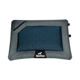 Honden campingbed - waterdicht - buiten gebruik - oprolbaar - donkerblauw - maat L - SpirePets