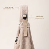 WOOFWOOF Honden Draagzak Beige | Luxe Puppy Draagtas - SpirePets