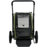 AirBuggy Carriage Set Moss Green – De Ultieme Luxe Hondenbuggy - SpirePets