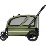 AirBuggy Carriage Set Moss Green – De Ultieme Luxe Hondenbuggy - SpirePets