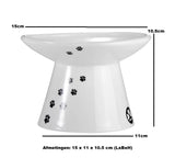 Verhoogd voerbakje katten - Porselein voerbakje katten - SpirePets