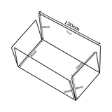 Henry Wag huisdier auto hangmat - autodeken voor hond - 135 x 58 x 46cm