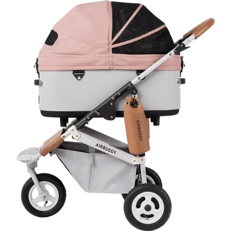 AirBuggy DOME 3 Large – Salmon Berry Luxe wandelwagen - SpirePets
