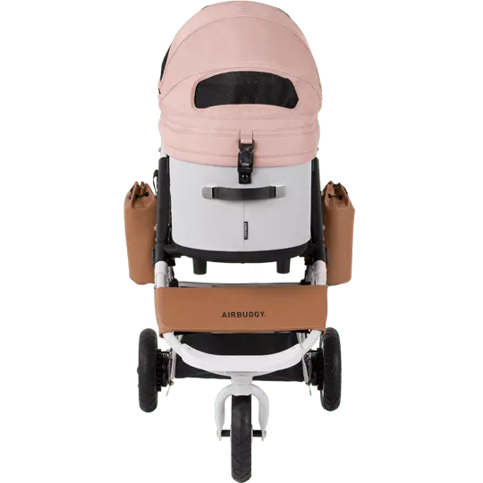 AirBuggy DOME 3 Large – Salmon Berry Luxe wandelwagen - SpirePets