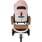 AirBuggy DOME 3 Large – Salmon Berry Luxe wandelwagen - SpirePets
