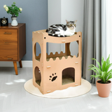 Kattenhuis - duurzaam speelhuis voor katten - SpirePets