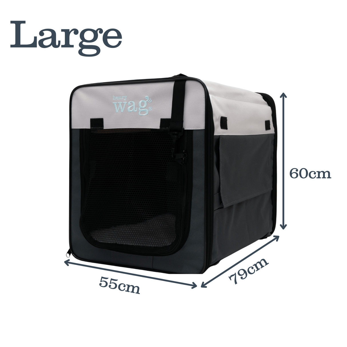 Henry Wag Opvouwbare Bench Hond - Reisbench L - SpirePets