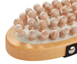 Hundemassagebürste aus Buchenholz