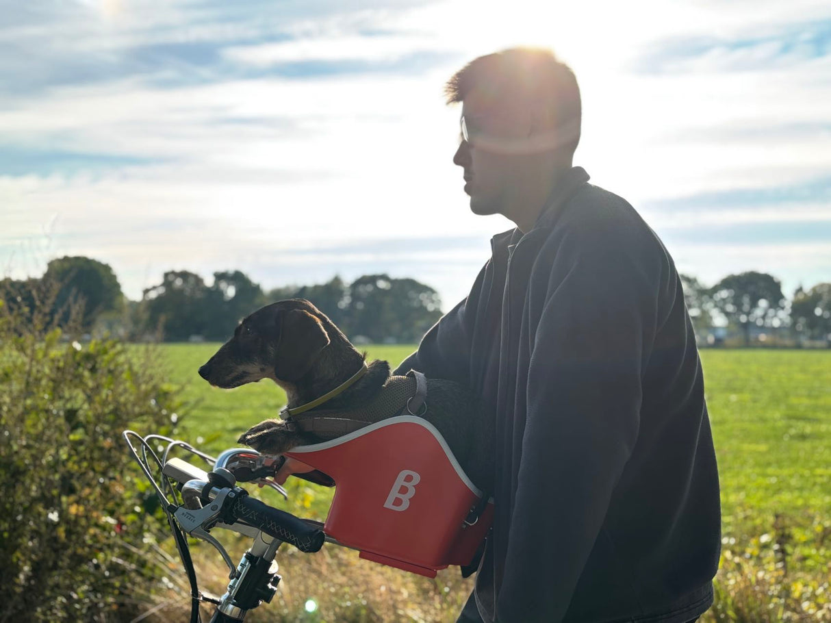 Brook & Breeze Canine Copilot - fietsstoeltje voor hond of kat - SpirePets