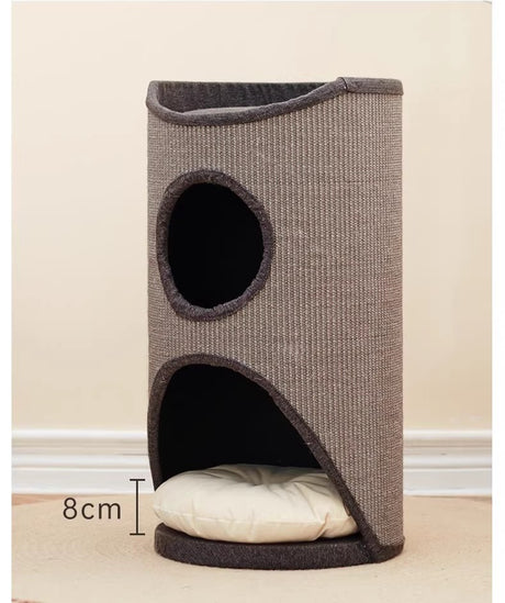 NOVA Kratzbaum mit Katzenkorb