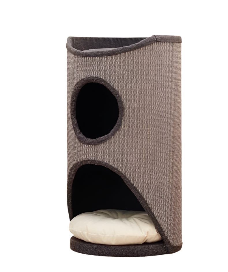 NOVA Kratzbaum mit Katzenkorb