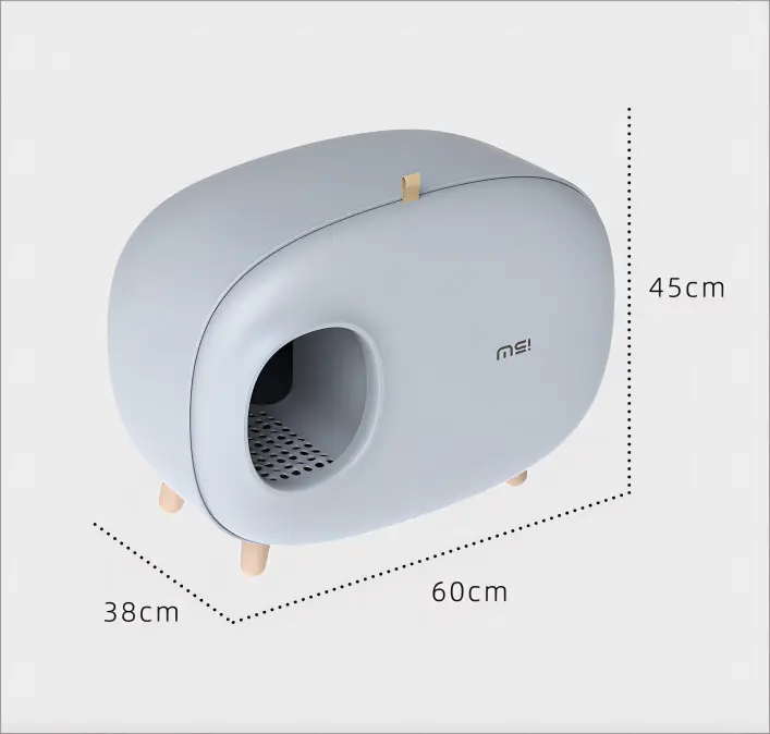 Kattenbak - inclusief schepje - lekvrij en geurvrij - SpirePets