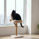 LUNA Kratzbaum aus massivem Obstholz