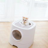 Kattenbak SPACE serie - Kattentoilet Wit SpirePets