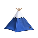 Tipi tent voor katten - kattentent - kattenmand - blauw - SpirePets