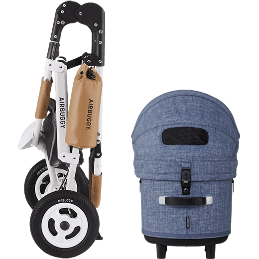 AirBuggy DOME 3 Premier Set Regular – Melange denim - SpirePets