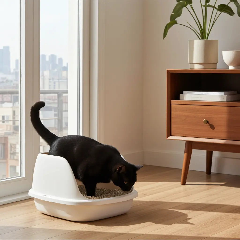 Tofu-Katzenstreu – Bio und desodorierend, 2,4 kg