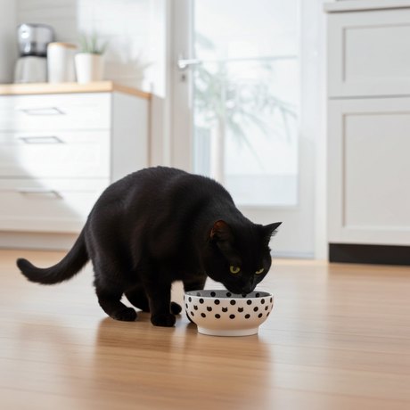 Necoichi Katzennapf - auslaufsicher - Keramiknapf