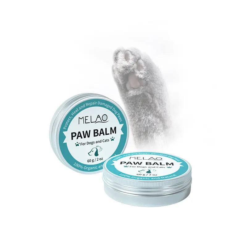 Katten en honden pootbalsem | blik 60gram paw balm | pootverzorging | opfrissen van uw huisdier | huisdieren verzorging - SpirePets