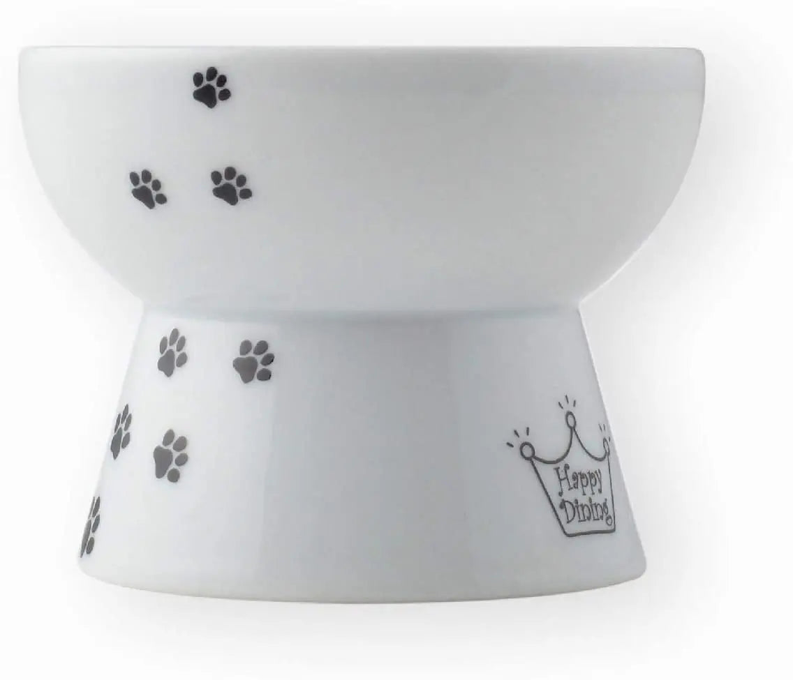 NECOICHI Raised Mini Cat Food Bowl